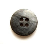 B6922 15mm Mixed Greys Matt 4 Hole Button - Ribbonmoon