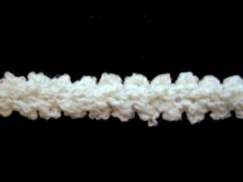 FT1319 9mm Bridal White Braid Trimming