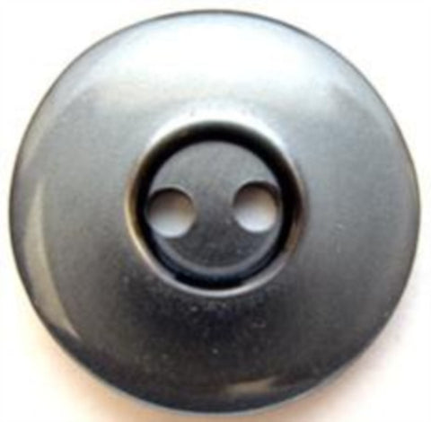 B6674 23mm Tonal Dark Grey Pearlised 2 Hole Button - Ribbonmoon