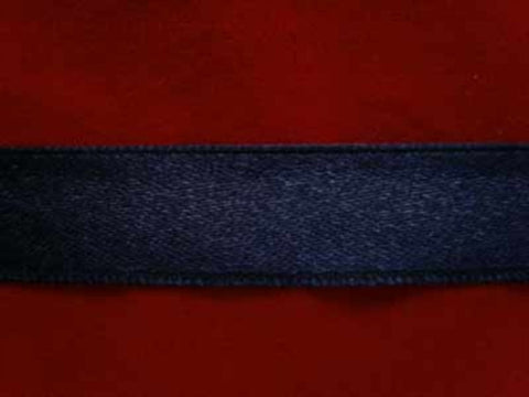 R5470 13mm Navy Budget Single Face Satin Ribbon - Ribbonmoon