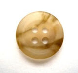 B8004 15mm Dull Aaran Bone Sheen 4 Hole Button - Ribbonmoon