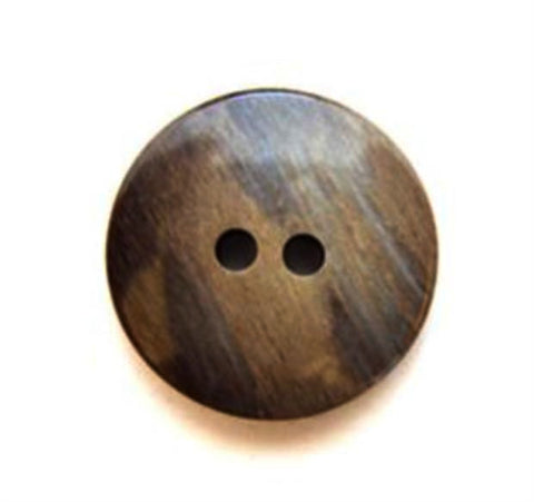 B5096 15mm Browns and Beige's Gloss 2 Hole Button - Ribbonmoon