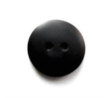 B17067 16mm Very Dark Blackberry Soft Sheen 2 Hole Button - Ribbonmoon