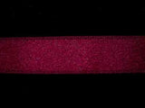 R5184 13mm Maroon Thick Single Face Satin Ribbon, Grosgrain Reverse - Ribbonmoon