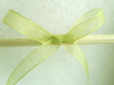 R5681 7mm Apple Green Sheer Ribbon - Ribbonmoon