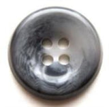 B6447 20mm Tonal Greys Gloss 4 Hole Button with a Concave Centre - Ribbonmoon