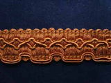 FT996 24mm Golden Sable Brown Braid Trimming - Ribbonmoon