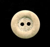 B7788 18mm Stone Beige Pocked Texture and Soft Sheen 2 Hole Button - Ribbonmoon