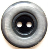 B5046 26mm Frosted Greys High Gloss 2 Hole Button - Ribbonmoon