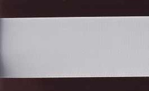 R0755 35mm White Single Face Satin Ribbon - Ribbonmoon