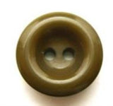 B5740 16mm Sage Moss Green Gloss 2 Hole Button - Ribbonmoon