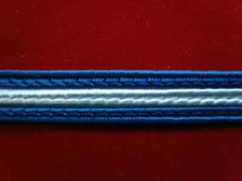 FT1346 11mm Royal Blue and Sky Blue Corded Braid - Ribbonmoon