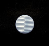 B17653 11mm Ice Blue Ripple Textured Shank Button - Ribbonmoon