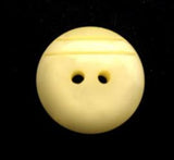 B13231 17mm Primrose Gloss 2 Hole Button - Ribbonmoon