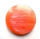 B10943 20mm Tonal and Frosted Apricot Polyester Shank Button - Ribbonmoon