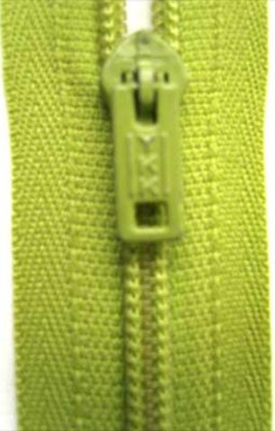 Z3406 YKK 56cm Spring Green Nylon Pin Lock No.3 Closed End Zip - Ribbonmoon