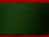 R4694 35mm Deep Leaf Green Double Face Satin Ribbon - Ribbonmoon