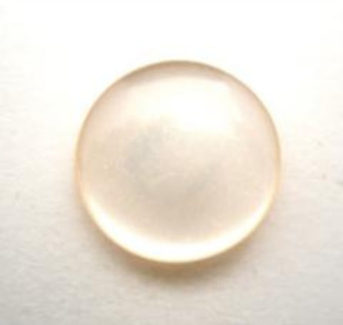 B16469 19mm Peach Tint Pearlised Polyester Shank Button - Ribbonmoon