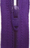 Z3603 51cm Black Currant Nylon No.3 Closed End Zip