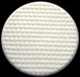 B17666 31mm Pearl White Textured Shank Button - Ribbonmoon