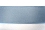 R1932 22mm Dusky China Blue Double Faced Satin Ribbon by Offray - Ribbonmoon