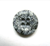 B16324 15mm Speckled Greys Pebble Effect Sheen 4 Hole Button - Ribbonmoon