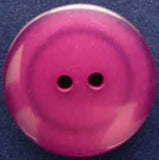 B2759 23mm Cyclamen Pink Pearlised Surface 2 Hole Button - Ribbonmoon