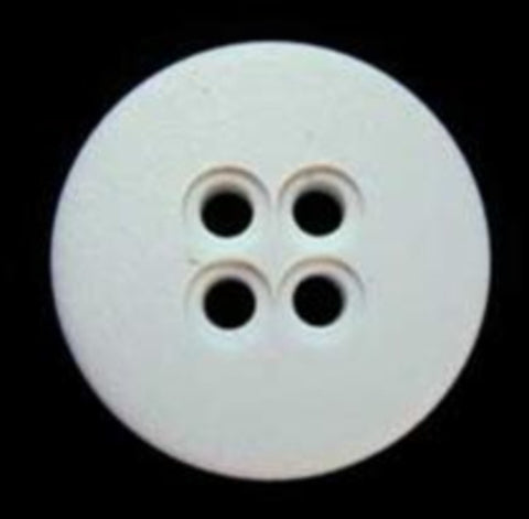 B4685 19mm Antique White Matt 4 Hole Button - Ribbonmoon