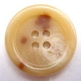 B5192 25mm Creamy Aaran Matt Centre 4 Hole Button - Ribbonmoon