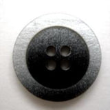 B6947 18mm Black and Pearlised Grey Shimmery 4 Hole Button - Ribbonmoon