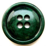 B10806 23mm Hunter and Bottle Green Tonal High Gloss 4 Hole Button - Ribbonmoon