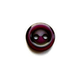 B17380 11mm Tonal Deep Plum Pearlised 2 Hole Button - Ribbonmoon