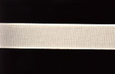 R5005 15mm White Taffeta Ribbon - Ribbonmoon