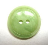 B15772 18mm Tonal Mint Greens Gloss 2 Hole Button - Ribbonmoon