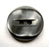 B16888 20mm Tonal Smoked Grey Pearlised Surface 2 Hole Button - Ribbonmoon