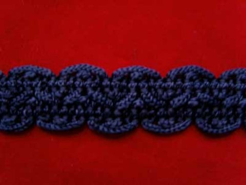 FT827L 15mm Ink Navy Braid Trimming