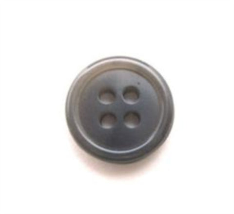 B10827 15mm Tonal Grey 4 Hole Button - Ribbonmoon