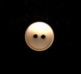 B10068 10mm Pale Orange Shirt Type Polyester 2 Hole Button - Ribbonmoon