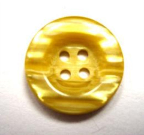 B15659 18mm Tonal Topaz Semi Pearlised 4 Hole Button - Ribbonmoon