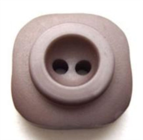 B8402 19mm Stone Grey Chunky 2 Hole Button - Ribbonmoon