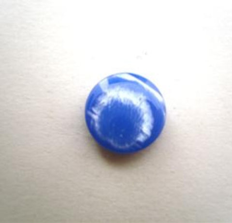 B14304 11mm Royal Blue and Pearl Variegated Shank Button - Ribbonmoon