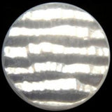 B6248 37mm Shimmery Textured Pearl White Shank Button - Ribbonmoon