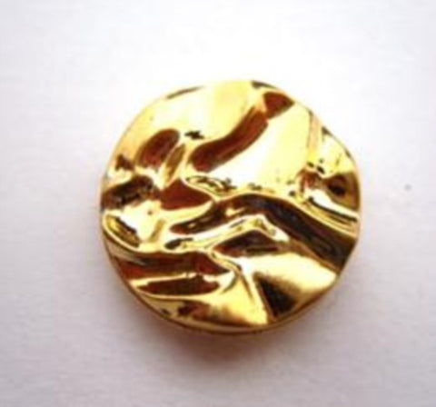 B14895 18mm Gilded Gold Poly Shank Button - Ribbonmoon