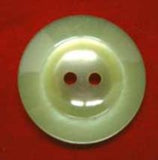 B4406 19mm Tonal Pale Lime Pearlised 2 Hole Button - Ribbonmoon