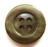 B5568 19mm Tonal Sage Greens High Gloss 4 Hole Button - Ribbonmoon