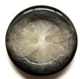 B6480 23mm Greys High Gloss 2 Hole Button - Ribbonmoon