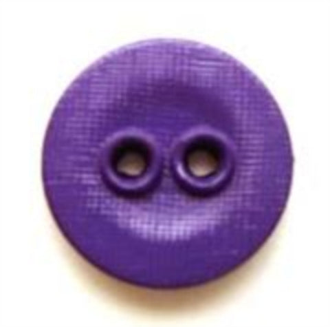 B5605 14mm Liberty Purple Lightly Textured Linen Effect 2 Hole Button - Ribbonmoon