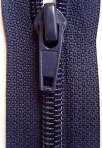 Z2393C 61cm Navy Nylon No.5 Open End Zips