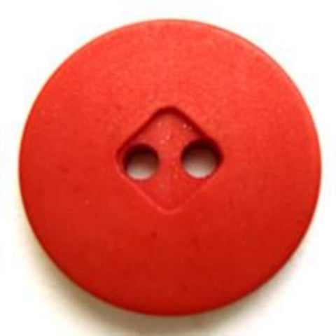 B7860 20mm Pale Terracotta Matt 2 Hole Button - Ribbonmoon