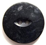 B6914 23mm Black and Shimmery Pearlised Grey Gloss Fish Eye Button - Ribbonmoon